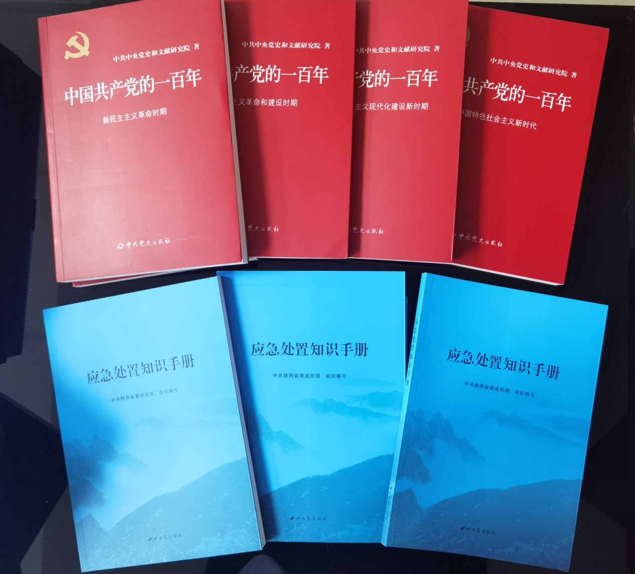 人民大厦党委为班子成员及各党支部配发学习书籍